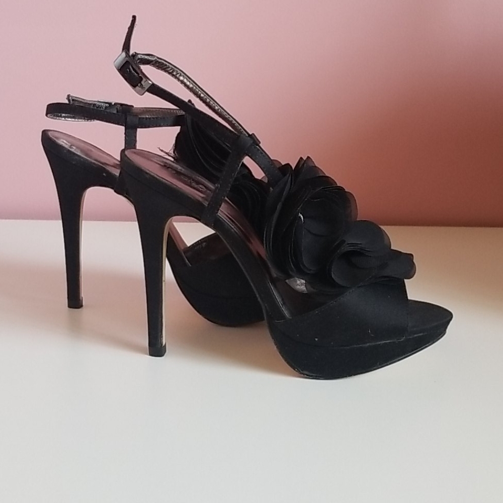 Black high heels